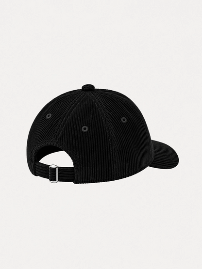CORDUROY CAP - BLACK