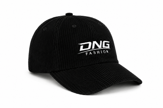 DNG CORDUROY CAP - BLACK