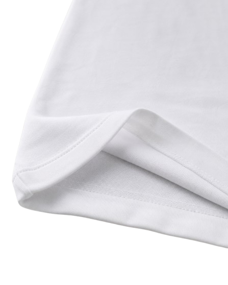 DNG 250 GSM OVERSIZED TEE - WHITE