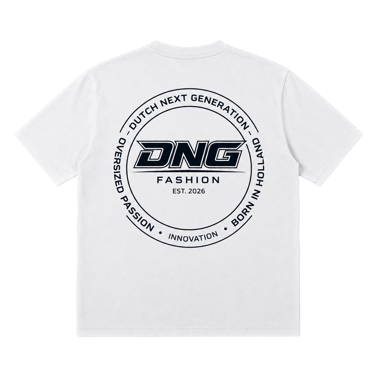 DNG Oversized Tee - White PRE-ORDER