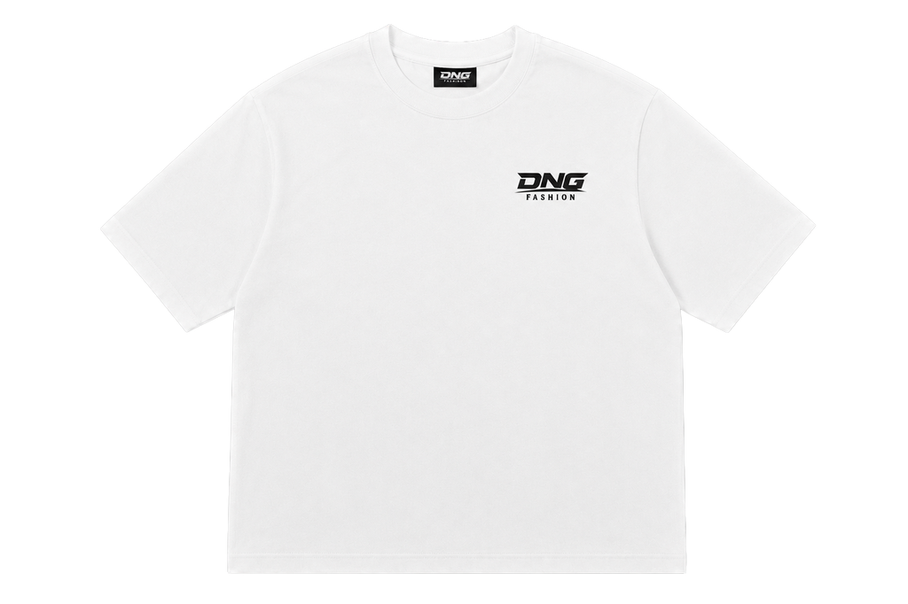 DNG Oversized Tee - White PRE-ORDER