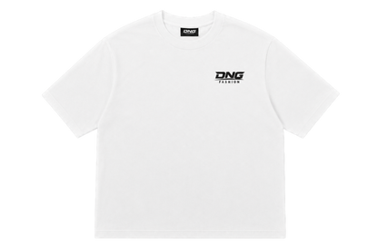 DNG 250 GSM OVERSIZED TEE - WHITE