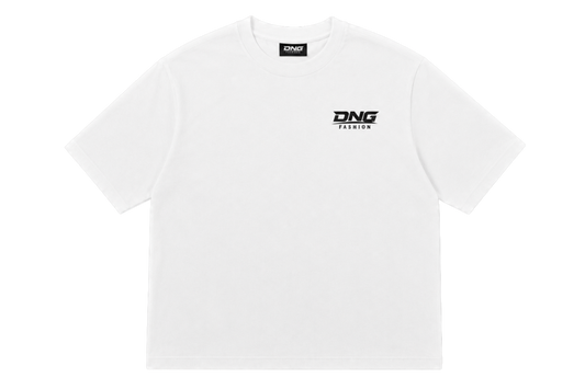 DNG 250 GSM OVERSIZED TEE - WHITE