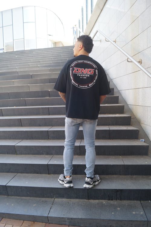 DNG Oversized Tee - Black PRE-ORDER