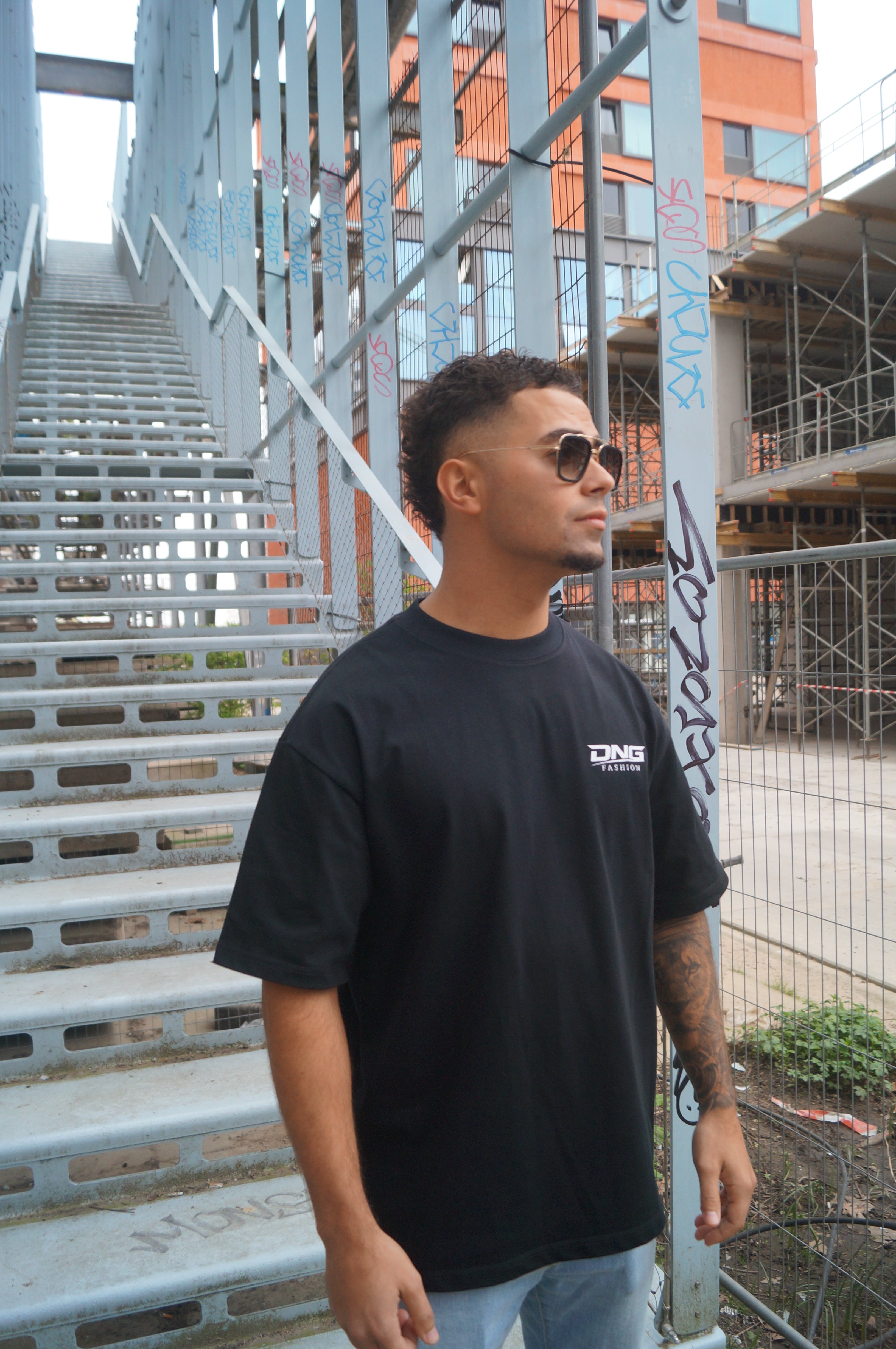 DNG Oversized Tee - Black PRE-ORDER