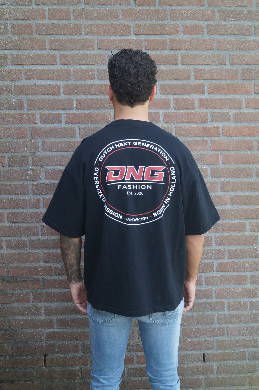 DNG Oversized Tee - Black PRE-ORDER