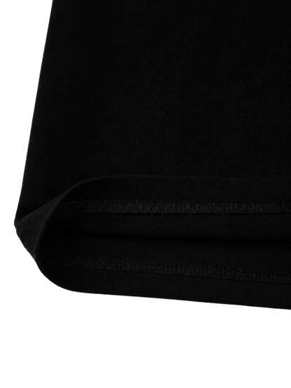 DNG 250 GSM OVERSIZED TEE - BLACK
