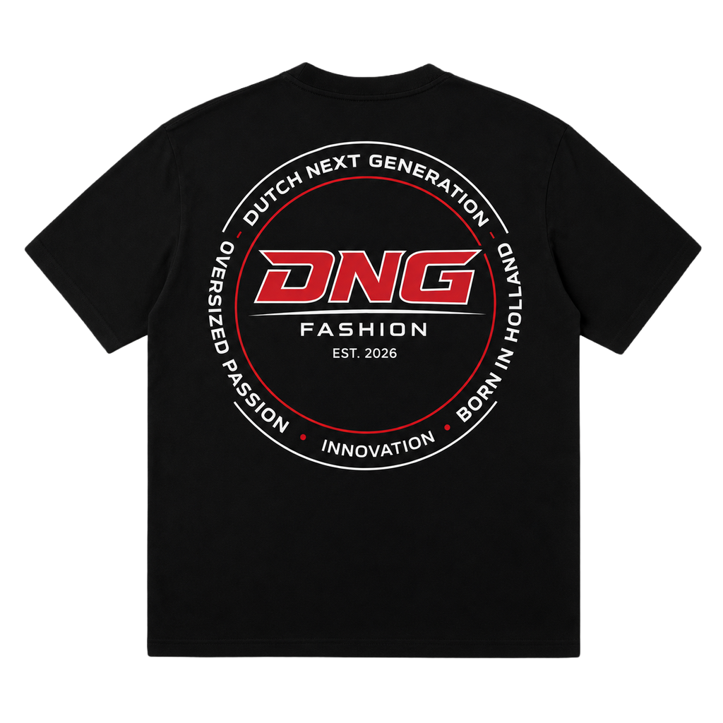 DNG Oversized Tee - Black PRE-ORDER