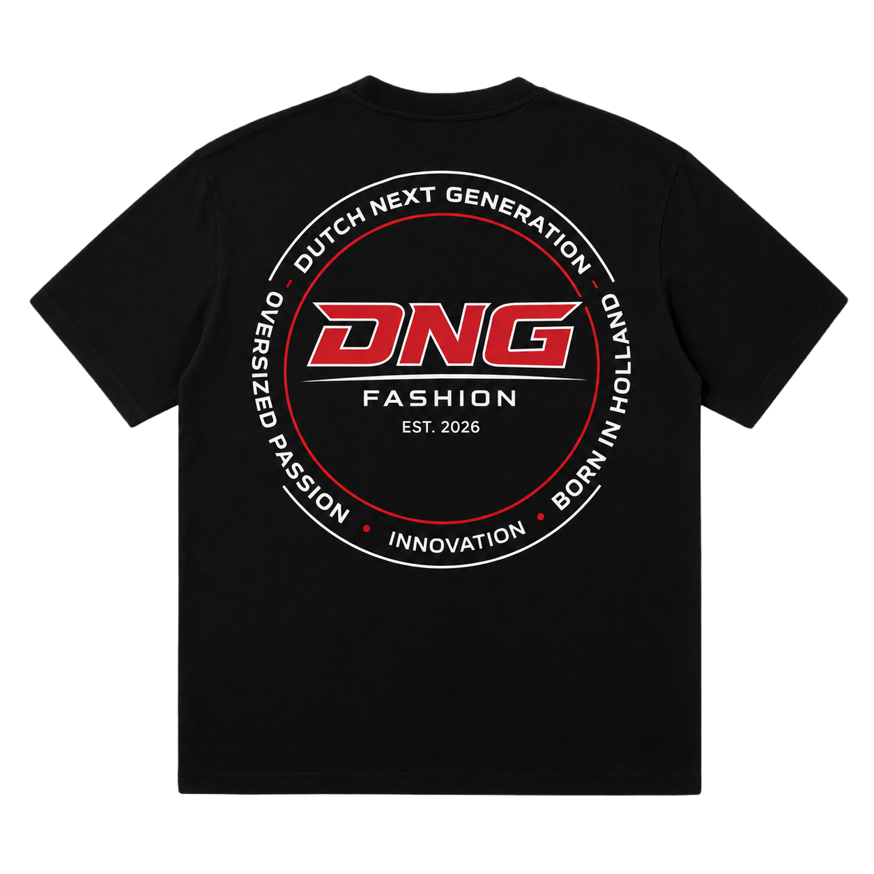 DNG Oversized Tee - Black PRE-ORDER
